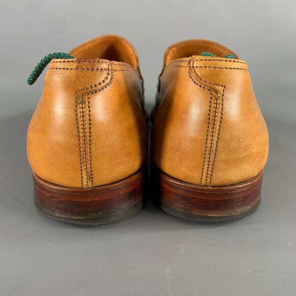 JOHN LOBB Size 9.5 Tan Leather Tassels Loafers main image 8
